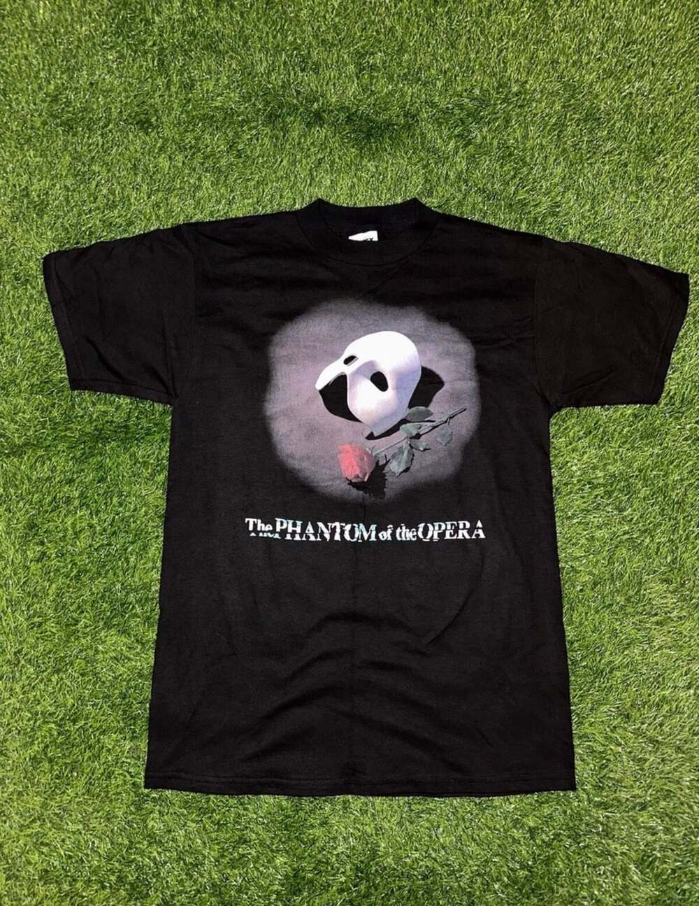 Tultex The Phantom of the Opera T-Shirt Size Medium Black Cotton